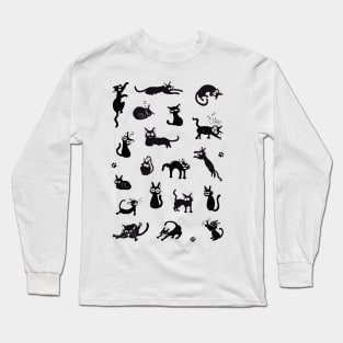 black Cat Long Sleeve T-Shirt